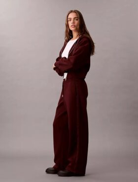 Pantaloni de trening cu bandă cu logo