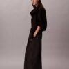 Pantaloni de trening din fleece cu croi larg Monologo Pantaloni de trening din fleece cu croi larg Monologo