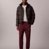 Pantaloni de trening din fleece cu imprimeu Monogram stratificat Pantaloni de trening din fleece cu imprimeu Monogram stratificat