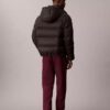 Pantaloni de trening din fleece cu imprimeu Monogram stratificat Pantaloni de trening din fleece cu imprimeu Monogram stratificat