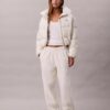 Pantaloni de trening din fleece cu monogramă