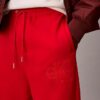 Pantaloni de trening din fleece cu monogramă Pantaloni de trening din fleece cu monogramă