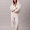 Pantaloni de trening din fleece cu monogramă