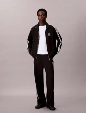 Pantaloni de trening din tricot dublu