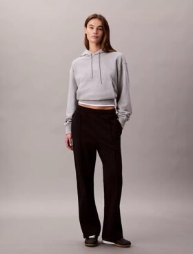Pantaloni de trening din tricot French Terry cu logo din arhivă