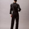 Pantaloni din amestec de gabardină de lână Pantaloni din amestec de gabardină de lână
