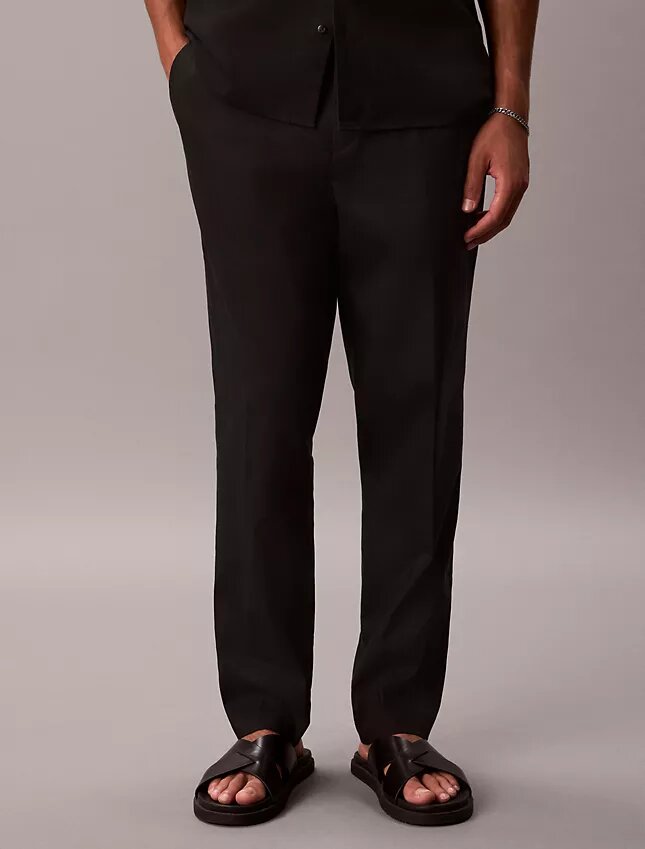 Pantaloni din amestec de in Pantaloni din amestec de in