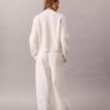 Pantaloni din bumbac cu curea