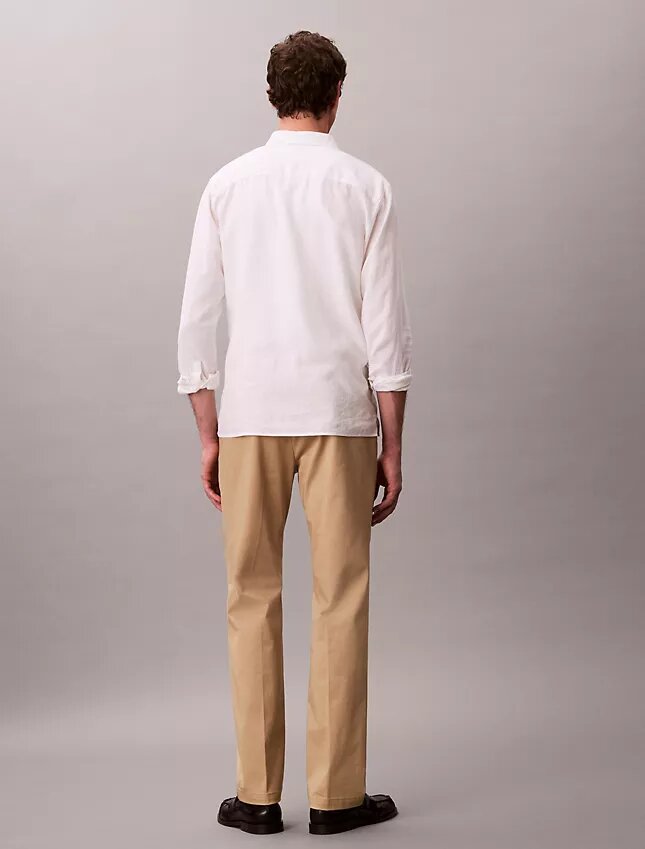 Pantaloni drepți din bumbac elastic Cotton Stretch Pantaloni drepți din bumbac elastic Cotton Stretch