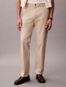 Pantaloni drepți din bumbac elastic Cotton Stretch