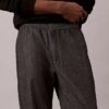Pantaloni drepți din cambric, fără nasturi Pantaloni drepți din cambric, fără nasturi