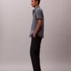 Pantaloni drepți din seersucker Pantaloni drepți din seersucker