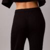 Pantaloni evazați din amestec de lână merino și lurex Pantaloni evazați din amestec de lână merino și lurex