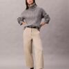 Pantaloni largi din bumbac Cotton Stretch Pantaloni largi din bumbac Cotton Stretch