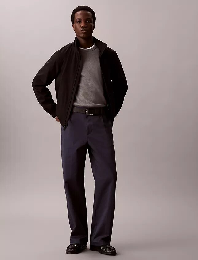 Pantaloni largi din bumbac Cotton Stretch Pantaloni largi din bumbac Cotton Stretch
