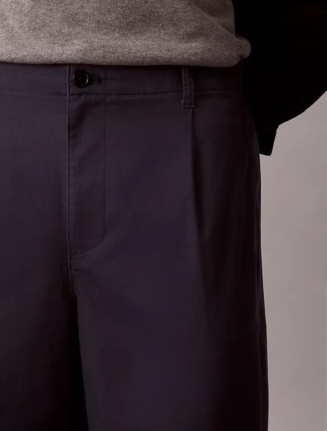 Pantaloni largi din bumbac Cotton Stretch Pantaloni largi din bumbac Cotton Stretch