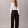 Pantaloni largi din bumbac Cotton Stretch