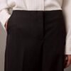 Pantaloni largi din crep