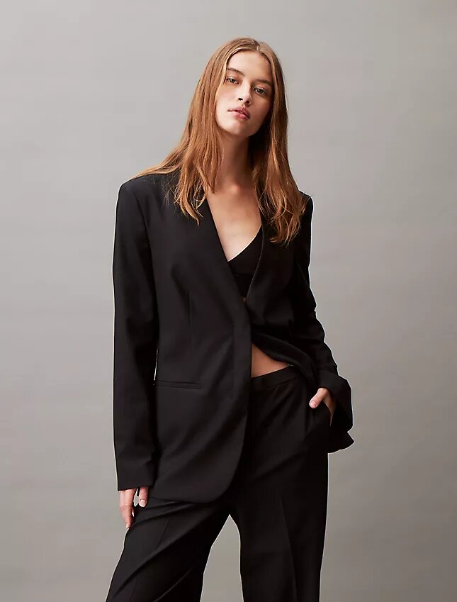 Pantaloni rafinați, cu croi larg și elastic Pantaloni rafinați, cu croi larg și elastic