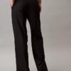 Pantaloni rafinați, cu croi larg și elastic Pantaloni rafinați, cu croi larg și elastic
