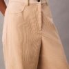Pantaloni relaxați din velur Pantaloni relaxați din velur