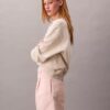 Pantaloni scurți bermuda din Cotton Stretch cu pliuri Pantaloni scurți bermuda din Cotton Stretch cu pliuri