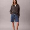 Pantaloni scurți bermuda din denim Pantaloni scurți bermuda din denim