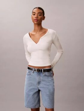 Pantaloni scurți bermuda din denim