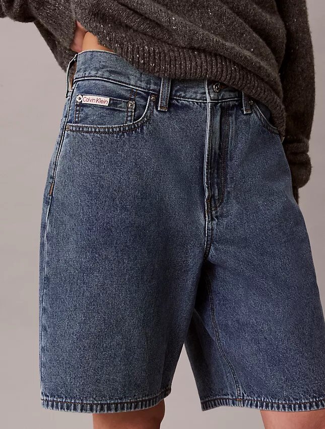 Pantaloni scurți bermuda din denim Pantaloni scurți bermuda din denim