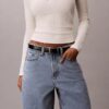 Pantaloni scurți bermuda din denim Pantaloni scurți bermuda din denim