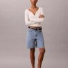 Pantaloni scurți bermuda din denim Pantaloni scurți bermuda din denim