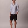 Pantaloni scurți cargo din amestec de in Pantaloni scurți cargo din amestec de in