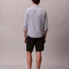 Pantaloni scurți cargo din amestec de in Pantaloni scurți cargo din amestec de in