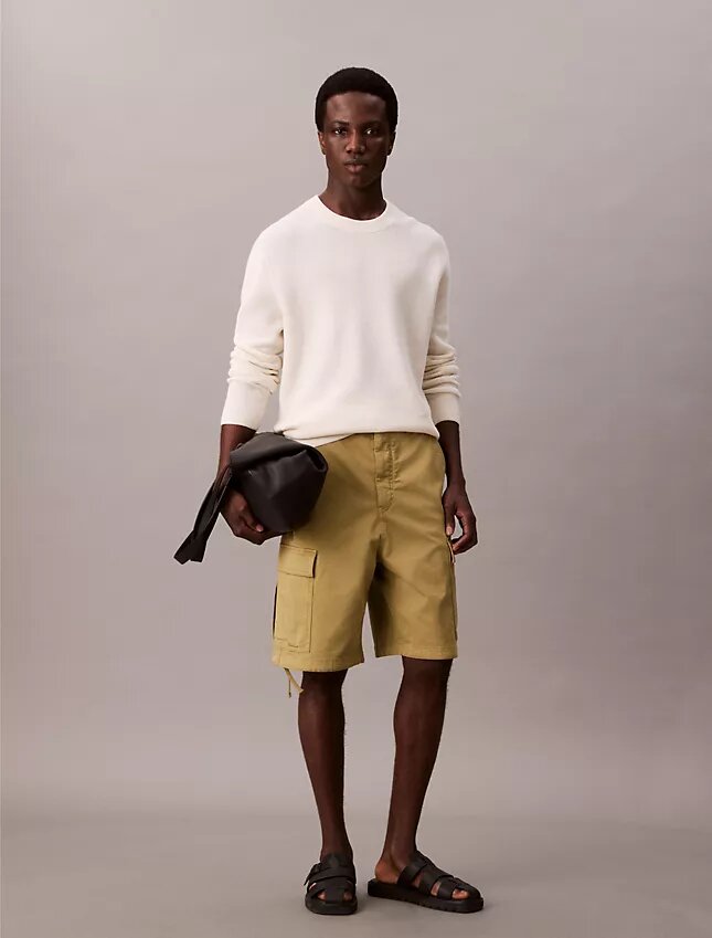Pantaloni scurți cargo din bumbac Cotton Stretch Pantaloni scurți cargo din bumbac Cotton Stretch
