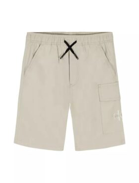 Pantaloni scurți cargo Monologo pentru băieți, cu talie elastică
