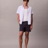 Pantaloni scurți chino din Cotton Stretch, cu talie elastică Pantaloni scurți chino din Cotton Stretch, cu talie elastică