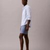 Pantaloni scurți chino din Cotton Stretch, cu talie elastică Pantaloni scurți chino din Cotton Stretch, cu talie elastică