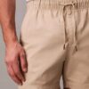 Pantaloni scurți chino din Cotton Stretch, cu talie elastică Pantaloni scurți chino din Cotton Stretch, cu talie elastică