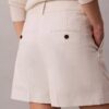 Pantaloni scurți croiți din amestec de in Pantaloni scurți croiți din amestec de in