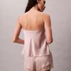 Pantaloni scurți cu luciu de satin Pantaloni scurți cu luciu de satin