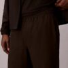 Pantaloni scurți cu monogramă țesută