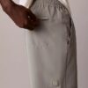 Pantaloni scurți cu monogramă țesută