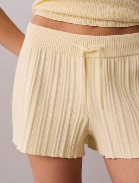 Pantaloni scurți cu talie elastică