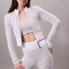 Pantaloni scurți de ciclism cu nervuri