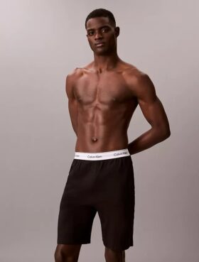 Pantaloni scurți de dormit din bumbac Cotton Stretch Icon