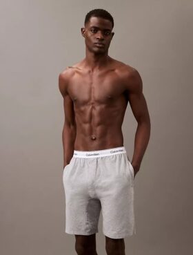 Pantaloni scurți de dormit din bumbac Cotton Stretch Icon