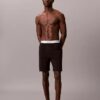 Pantaloni scurți de dormit din bumbac Cotton Stretch Icon