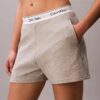 Pantaloni scurți de dormit din bumbac froté Icon