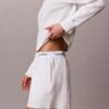 Pantaloni scurți de dormit din bumbac froté Icon