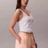 Pantaloni scurți de dormit din jersey de bumbac cu logo